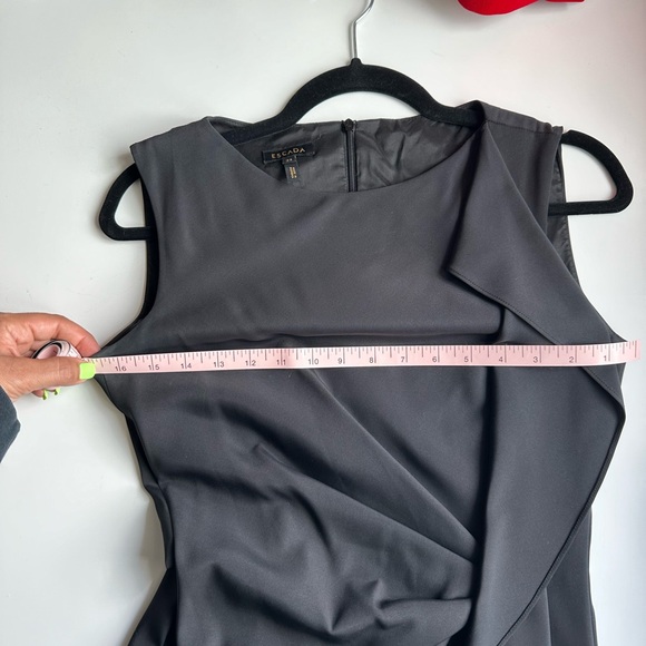Black Escada Dress Size 34 - Picture 6 of 9